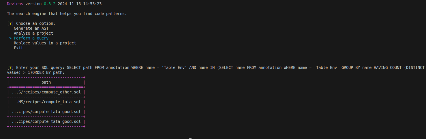 env-diff-query